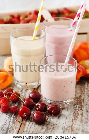 fruit smoothies