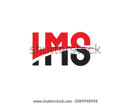 IMS Letter Initial Logo Design Vector Illustration
