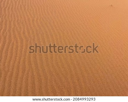 Air moving for sand dunes in the Arabian desert.