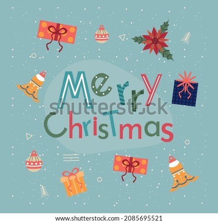Christmas and holiday season - Merry christmas background