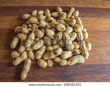 Boiled peanuts.