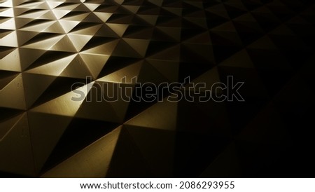 Metals gold diagonal background and texture 