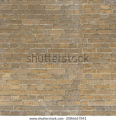 Texture orange brick wall, with high detail, background high quality