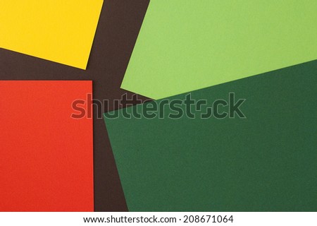 colored paper sheets