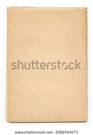 Grange old paper texture for backgrounds material old booklet frame