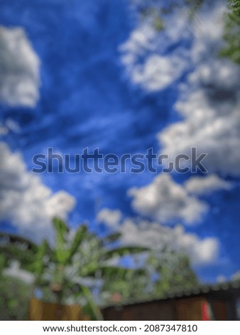 Defocused abstract background of sky
