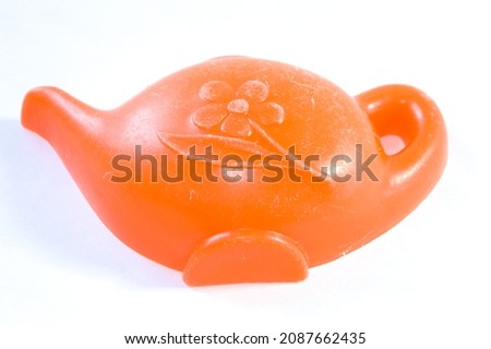Coffee or tea pot made of plastic