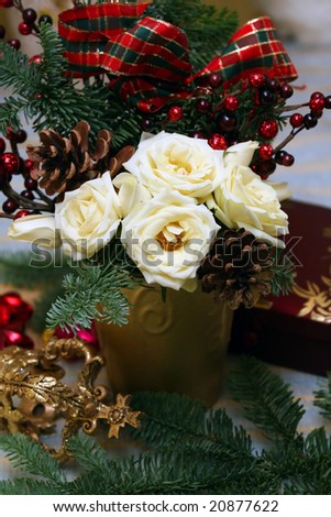 Christmas arrangement Royalty-Free Stock Photo #20877622