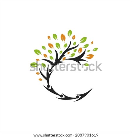 tree peace love unity leaf