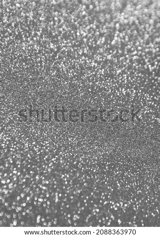 Glitter background image, bokeh and line of focus