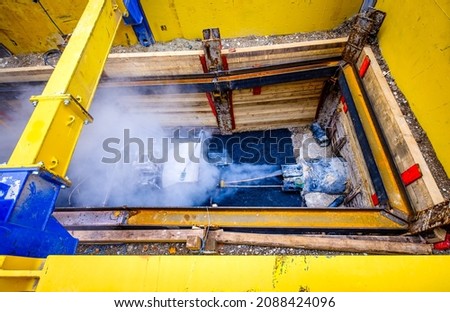 water pipe at a construction site - photo