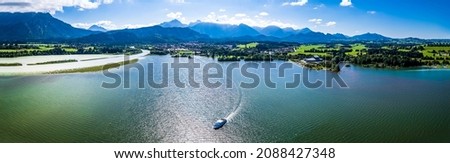 landscape near Fuessen - bavaria - germany Royalty-Free Stock Photo #2088427348