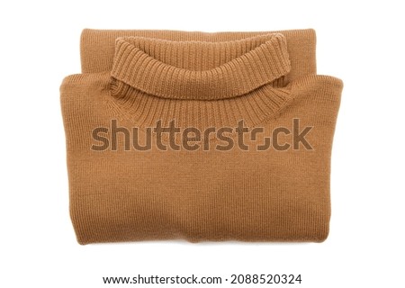Golf sweater isolated on the white background