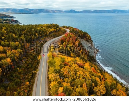 Scotch Head in Cape Breton Island, Nova Scotia, Canada Royalty-Free Stock Photo #2088561826