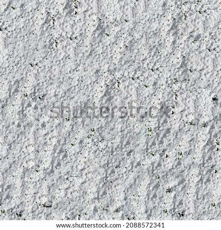 Seamless texture of snow covering grass, high-resolution background, natural wallpaper