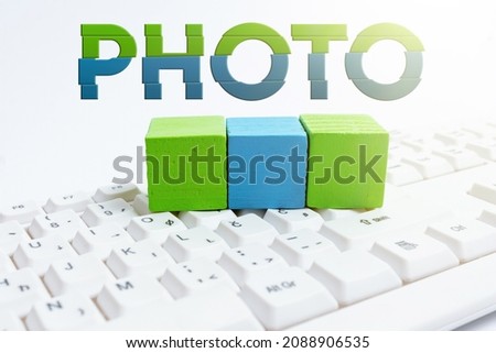 Text caption presenting photo. Conceptual photo the nonobjective motif that cannot be described any other way. Computer Laptop For Communication Typing New Ideas And Plan Development Royalty-Free Stock Photo #2088906535