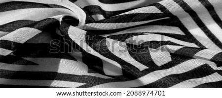 Fabric with striped print, black and white to get the very best unique or custom handicrafts from our stock photos for your designs and your creativity. Texture. Background. Pattern