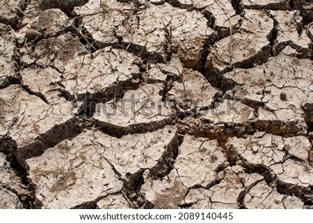Cracked floor for background or graphic design with drought and death concept.