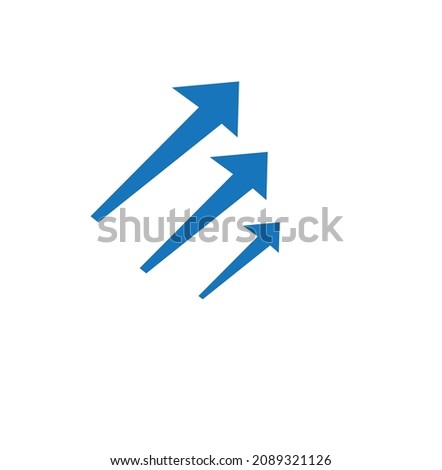Arrow clip art or logo or flat logo