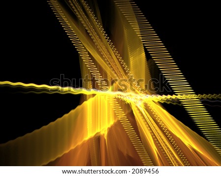 Fractal abstract - waves