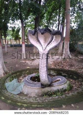 Snake Sculpture, Hindu Cultural Art