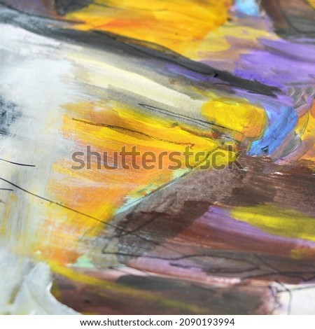 Modern acrylic abstract art on canvas background