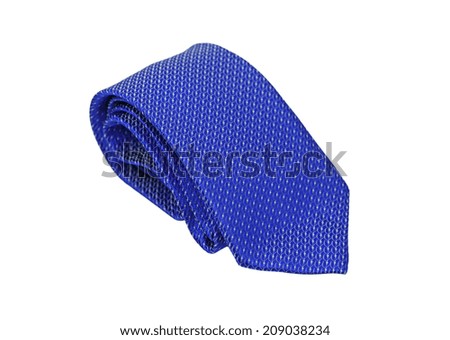 Neck tie isolate on white background