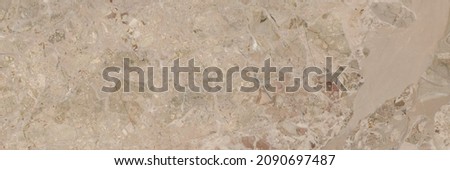ivory marble texture with high resolution, beige marbel background stone surface, close up italian glossy textured, polished emperador quartzite travertine granite, polished limestone slab travertino. Royalty-Free Stock Photo #2090697487