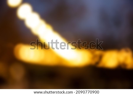 light bokeh effect, blurred background