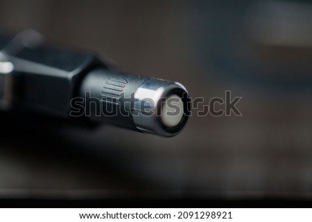 Black automatic pencil still detail - high quality photo