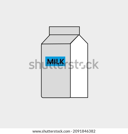 illustrasi milk vector
boxed milk in packaging