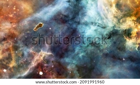 Starfield stardust and nebula space. Galaxy creative background. Elements of this image furnished by NASA