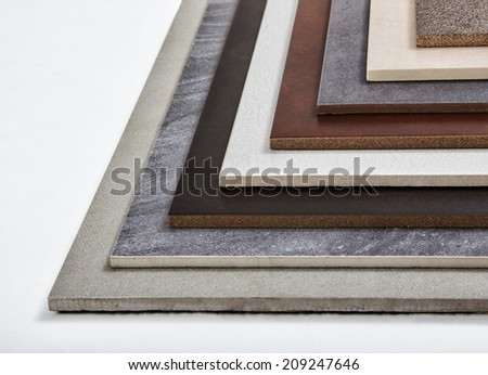 Samples of a ceramic tile Royalty-Free Stock Photo #209247646