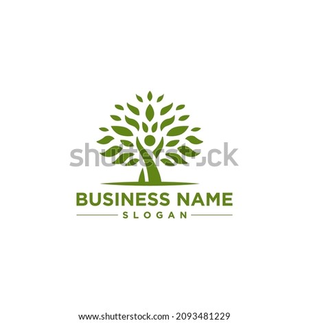 Luxury Tree Design Logo Vector and Stock Images