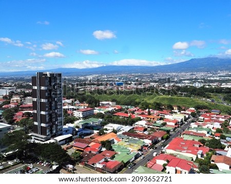 Panorama of San Jose, Costa Rica