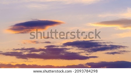 Clouds. Sky. The region of the atmosphere and outer space as seen from Earth. The accumulation of condensed water vapor in the air.
