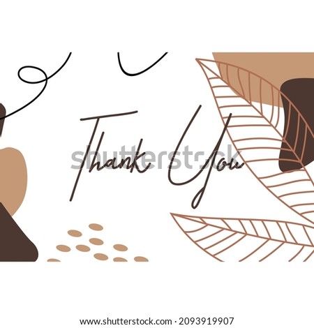 illustration vector graphic of thank-you note. fit for writing background, design background.
