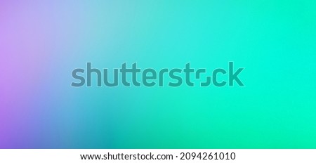 Mint green and purple color background.Abstract blurred gradient background. Banner template. Mesh backdrop with sweet colors. 