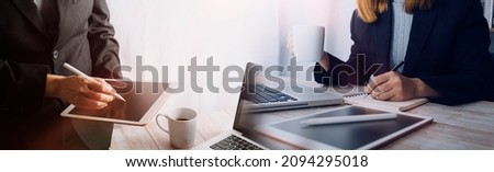 Digital marketing. Businessman using modern interface payments online shopping and icon customer network connection on virtual screen.