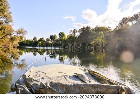 Photo Picture of Beautiful Wild Brenta River in North Italy
