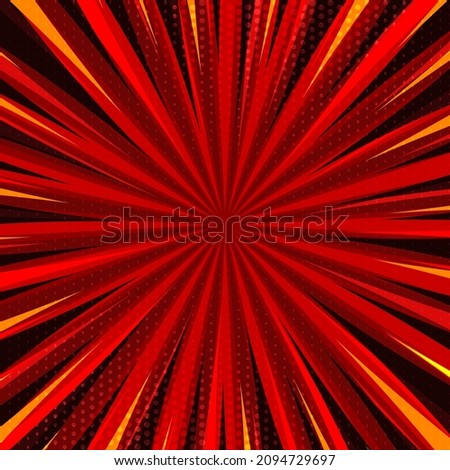 Abstract geometric comic texture splat background vector