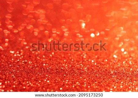 Are Plane Of Red Glitter Background
