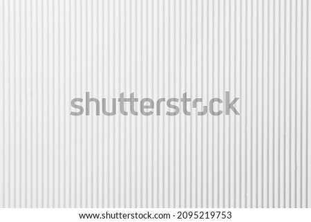Are Plane Of  White Color Corrugated Paper Background Royalty-Free Stock Photo #2095219753