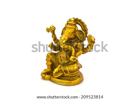 Hindu God Ganesha Handmade Sculpture