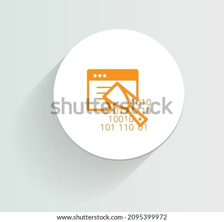 Content Scraping icon vector design Royalty-Free Stock Photo #2095399972