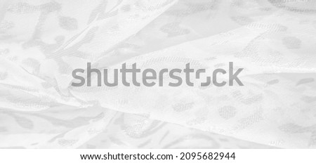 Texture of the picture, collection, silk fabric, women's scarf, lavender white pastel on a white background,