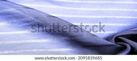 simple blue fabric with lines. The lines formed by the extraction of the thread, Texture, background