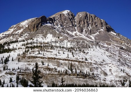 Mountain Face at Molas Pass Colorado