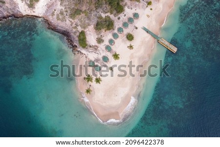 Island in the Caribbean. Isla de Plata, Mochima National Park, Venezuela