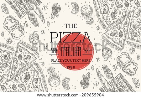 Vintage Pizza Frame